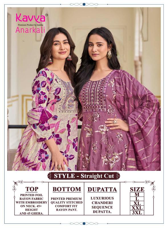 Kavya anarkali vol 6 kurtis wholesale online
